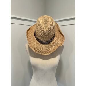 UGG Packable Straw Hat Size M/L